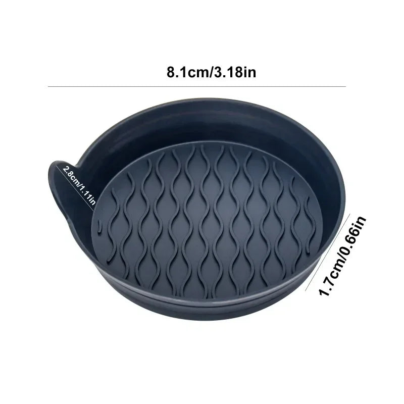 Non-Slip Car Coaster Universal Silicone Mat Car Water