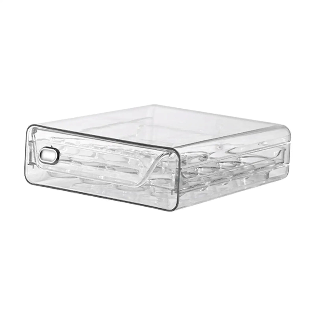 Eggs Organizer Drawer Transparent Egg Holder Double Layers