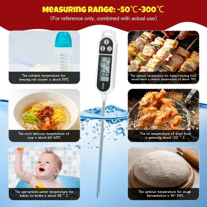 Thermometer Cooking Digital Temperature Measuringtool Meat