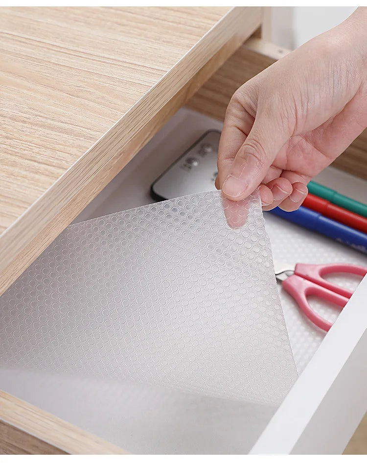 Reusable Anti-Slip Mat Drawer Shelf Liner Cabinets Mat