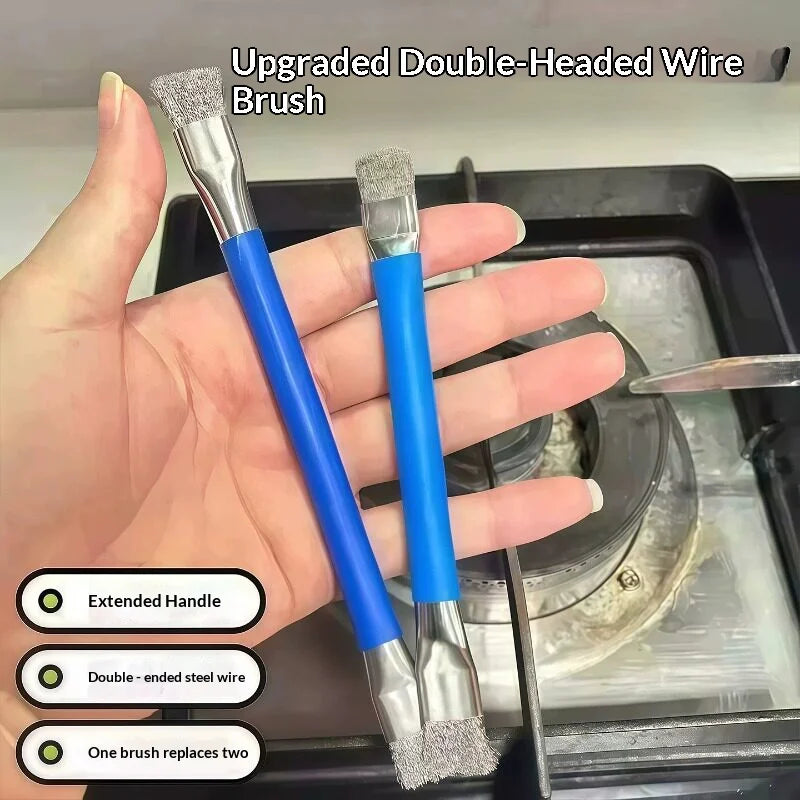 Esd Anti Static Double Head Steel Wire Brush