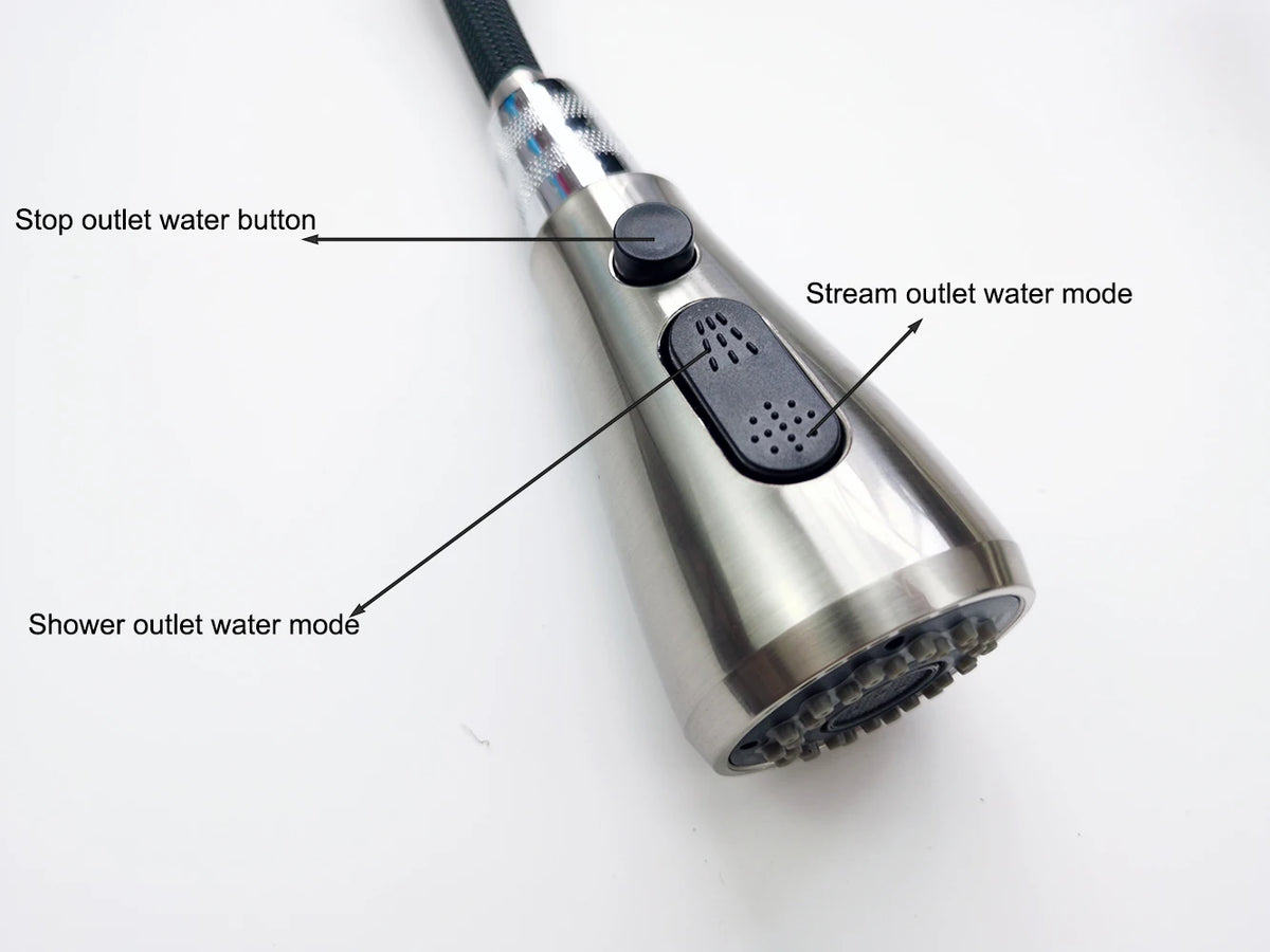 Brushed Nickel Touch On Faucet Quality Brass Cold
