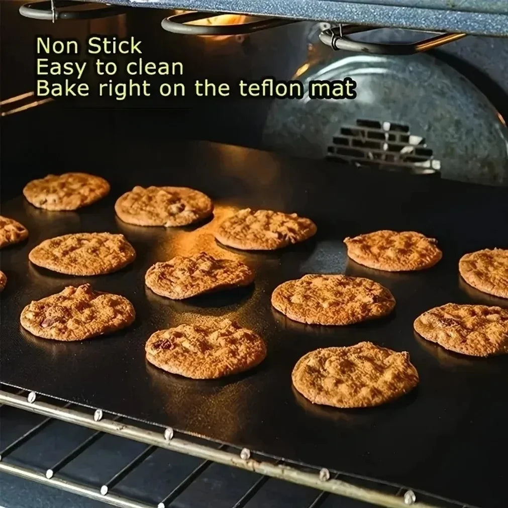 2pcs Large Non Stick Oven Liner Reusable Protector