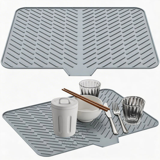 Dish Drying Mat Ultra Absorbent Silicone Drying Mats