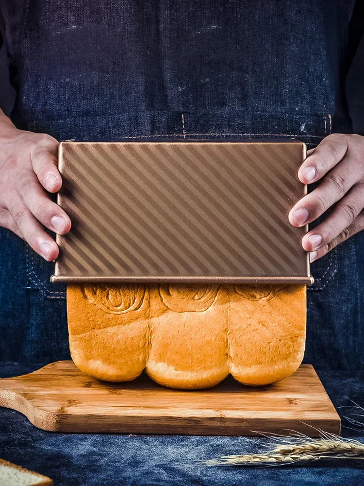 450g Rectangle Loaf Pan Cover Bread Baking Mould