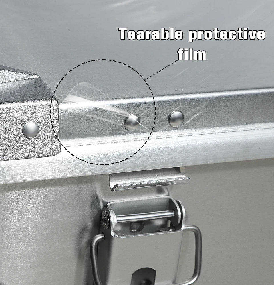 60-80l Outdoor Storage Box Camping Picnic Travel Aluminum