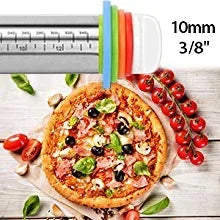 Adjustable Stainless Steel Rolling Pin Non-Stick Pastry Mat