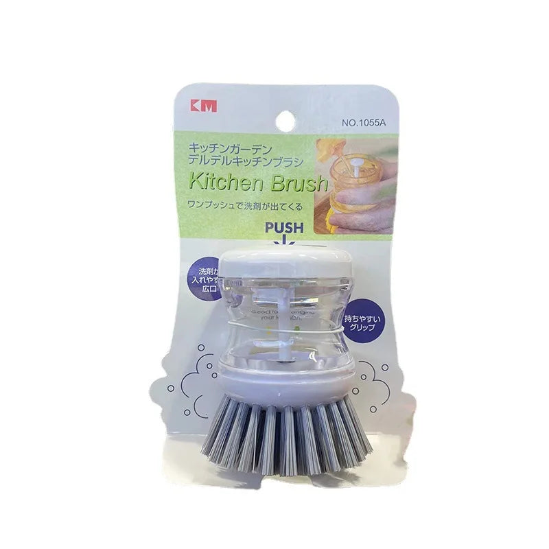 Product Dish Brush Liquid Soap Dispenser Plastic Pot