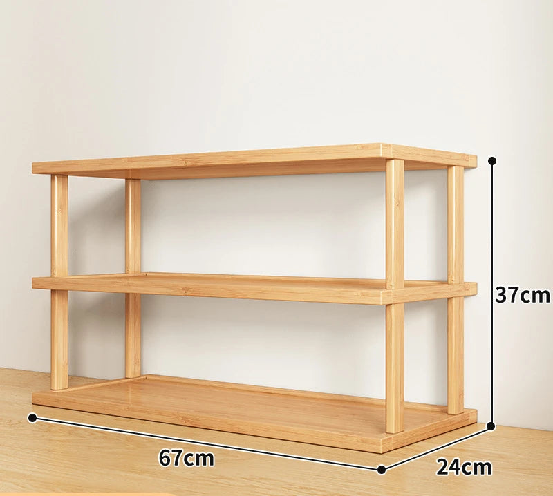 Multi-Layer Desktop Storage Rack Office Cup Holder Desk