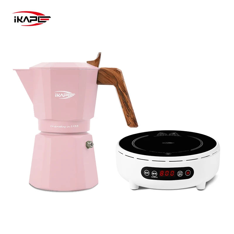 Ikape Espresso Moka Pot Infrared Ceramic Hob 220v