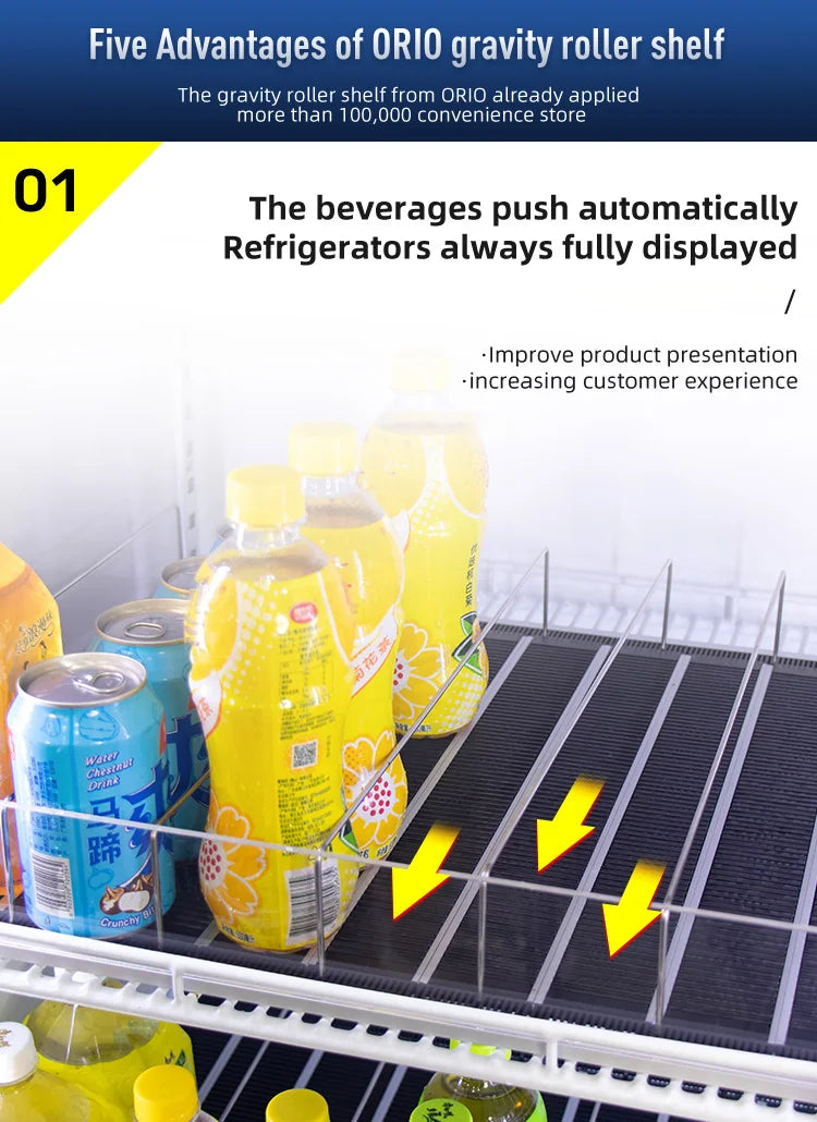 Refrigerator Basket Drink Beer Cola Can Soda Storage