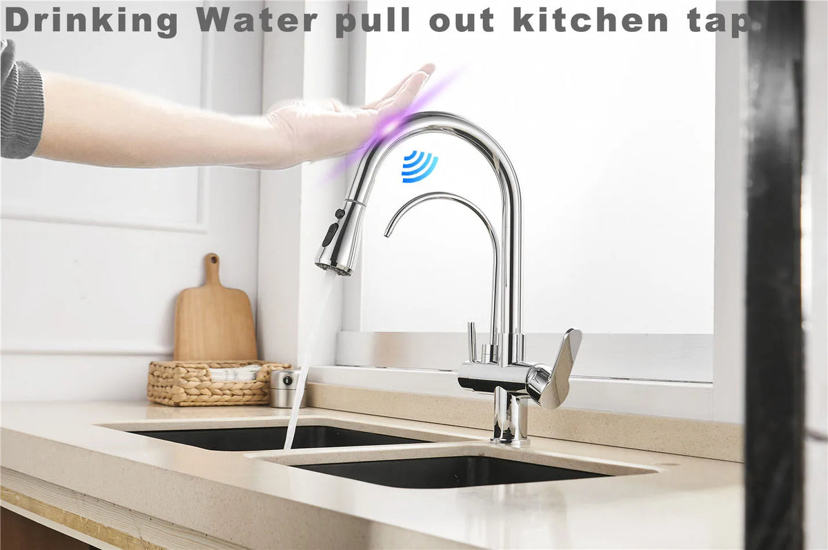 Ways Touch On Filter Faucets Of Pull Down