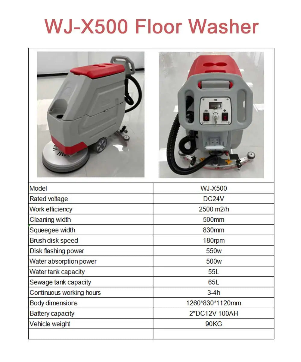 Professional Floor Sweeper Industrial Road Cleaning Washer