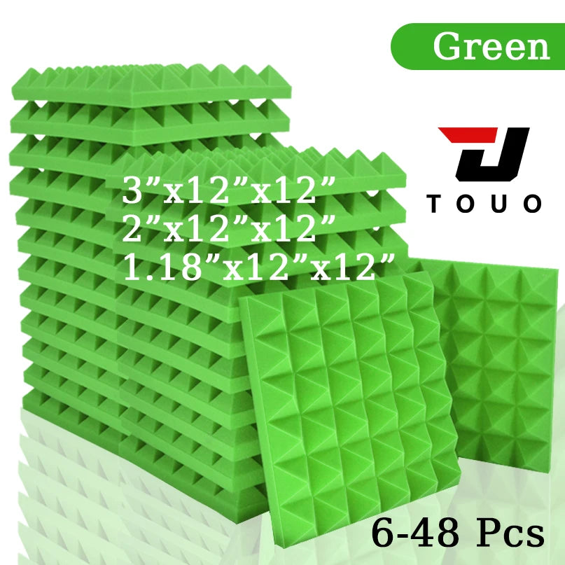 Touo Acoustic Foam 6-48 Sound Absorbing Sponge Pad