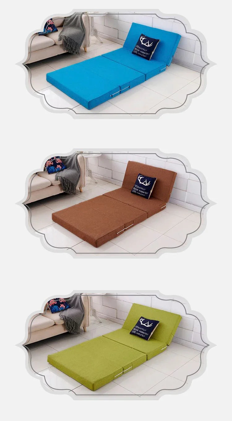 Simple Folding Mattress Foam Mat Tatami Yoga Pad
