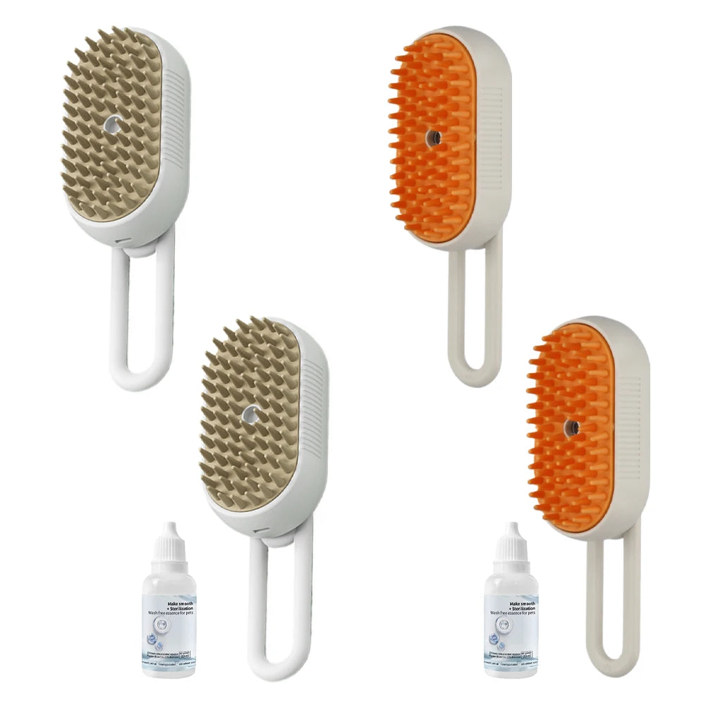 Usb Rechargeable Cat Dog Grooming Comb Electric Water