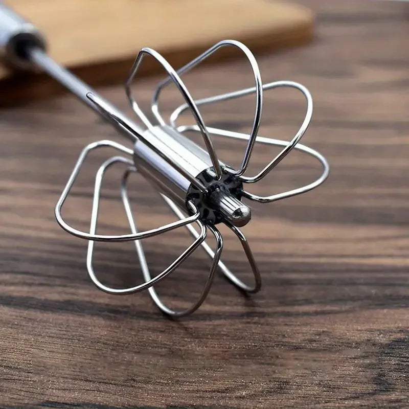 Stainless Steel Semi-Automatic Egg Beater Whipping Cream