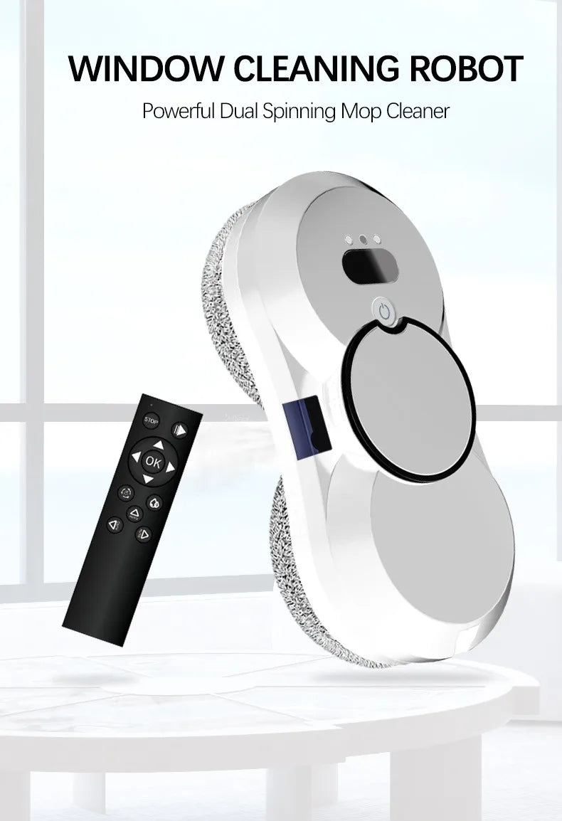 Water Spray Window Cleaning Robot Tank Smart Window