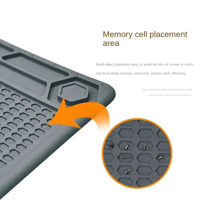 Te-616 290x400mm Heat Resistant Silicone Mat Electronic Repair
