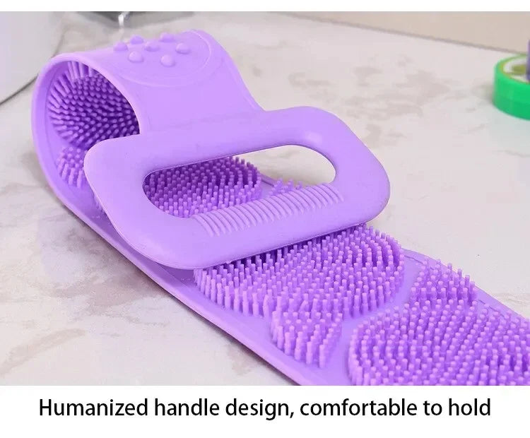 Body Sponge Silicone Back Brushes Bath Towels Scrubber