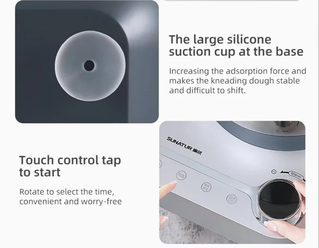 Sunatur 5l/8l Electric Dough Mixer Kneader Mixer Stand