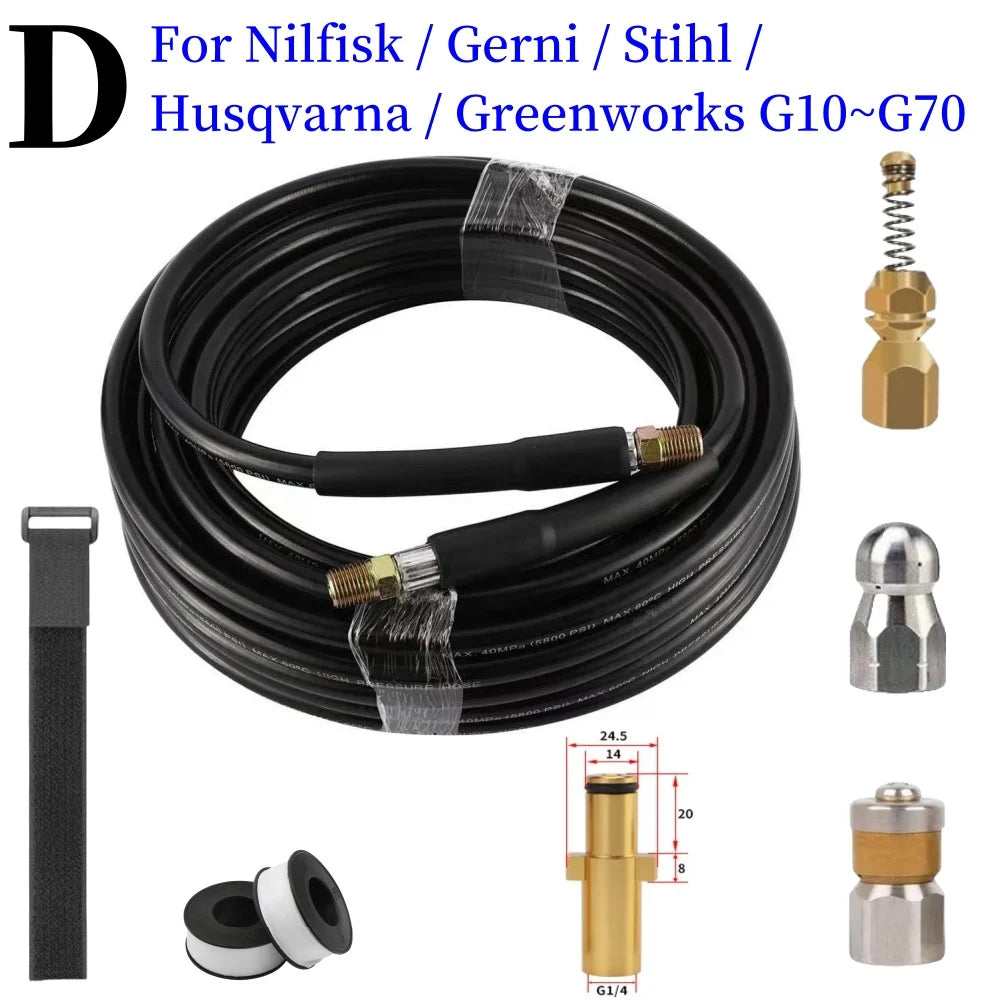 Sewer Cleaning Hose Pressure Hose High-Pressure Cleaning Machine