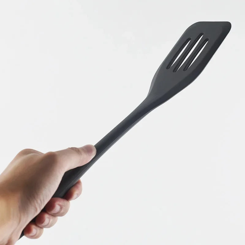 Egg Fish Frying Pan Scoop Silicone Turners Cooking