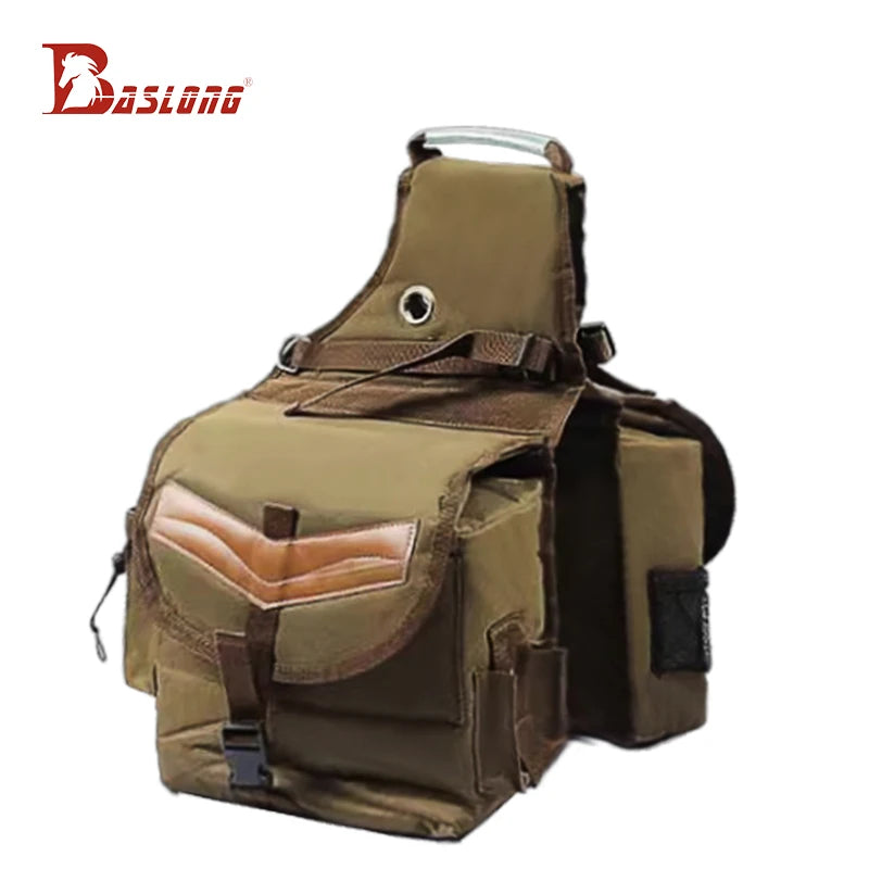 Baslong Saddle Bag Oxford Cloth Equestrian Equipment Bag