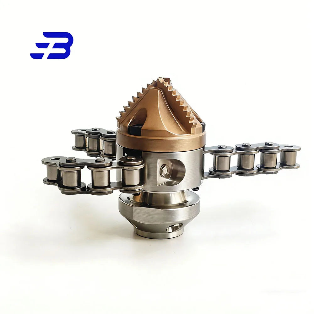 High Pressure Pipeline Dredging Nozzle Diamond Tip Rotating