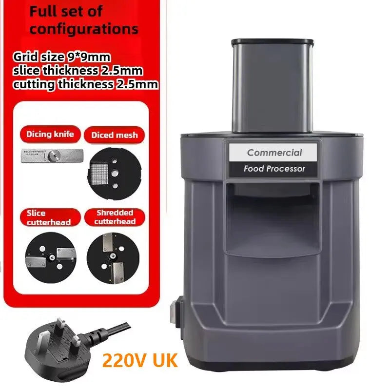 110v/220v Commercial Vegetable Cutter In Automatic Electric