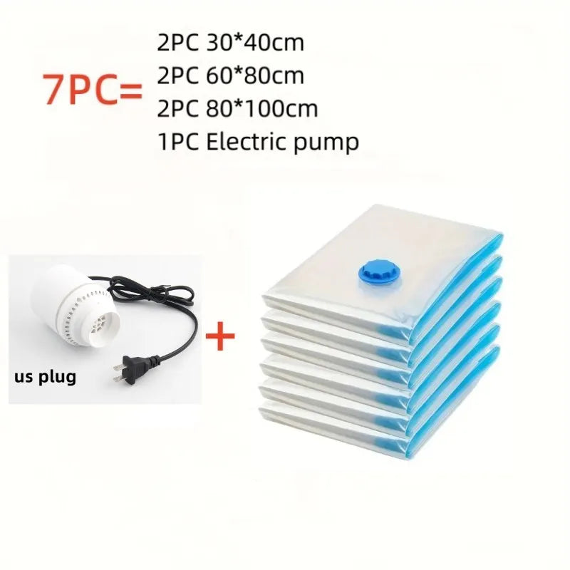 Compressed Bag Electric Pump Travel Vacuum Bag Pump
