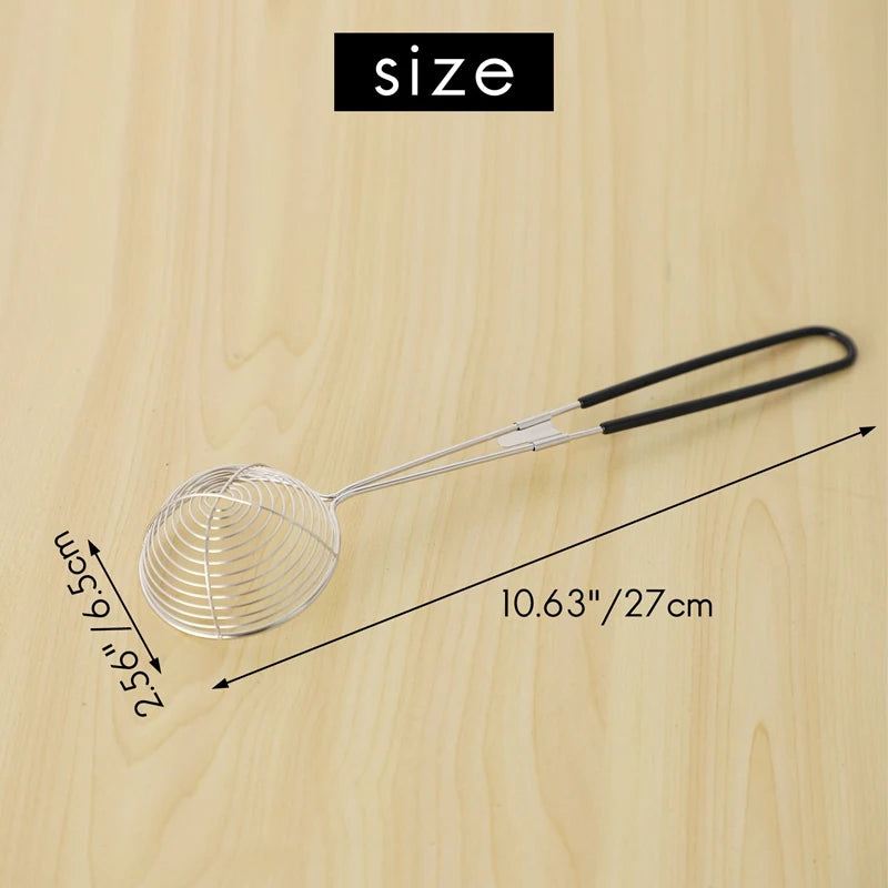 24x Pot Strainer Scoops Stainless Steel Pot Strainer