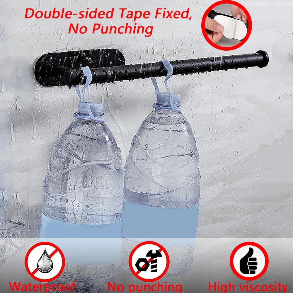 1/2pcs Paper Towel Holder Toilet Paper Holder Adhesive
