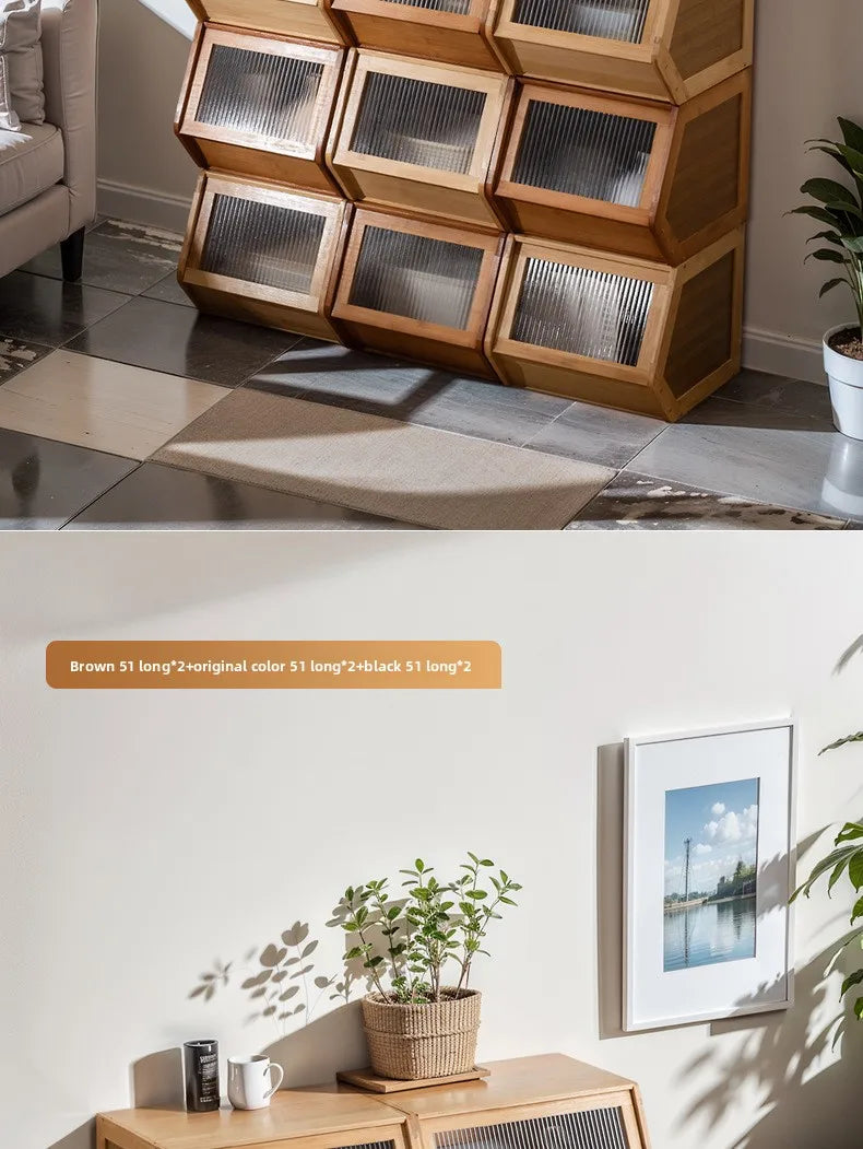 Bucket Cabinet Storage Cabinet Bedroom Living Room Bookshelf