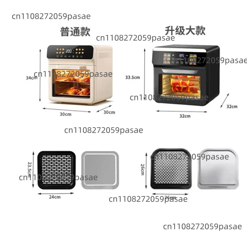 Large-Capacity Touchscreen Smart Multi-Function Air Fryer Oven