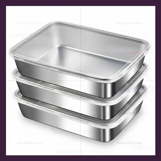 Stainless Steel Plate Lid Food Grade Thickened Food