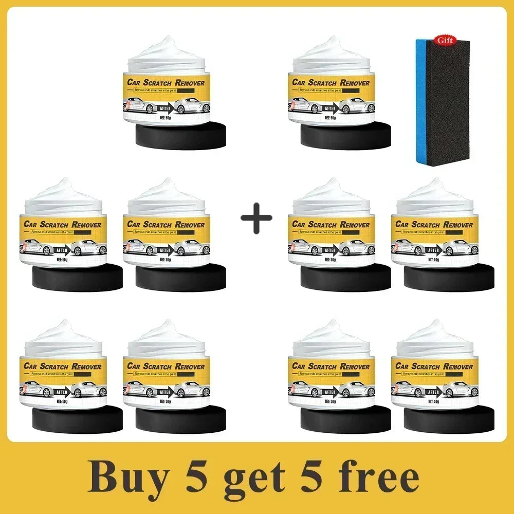 Car Scratch Remover Car Polishing Paste Sponge Car