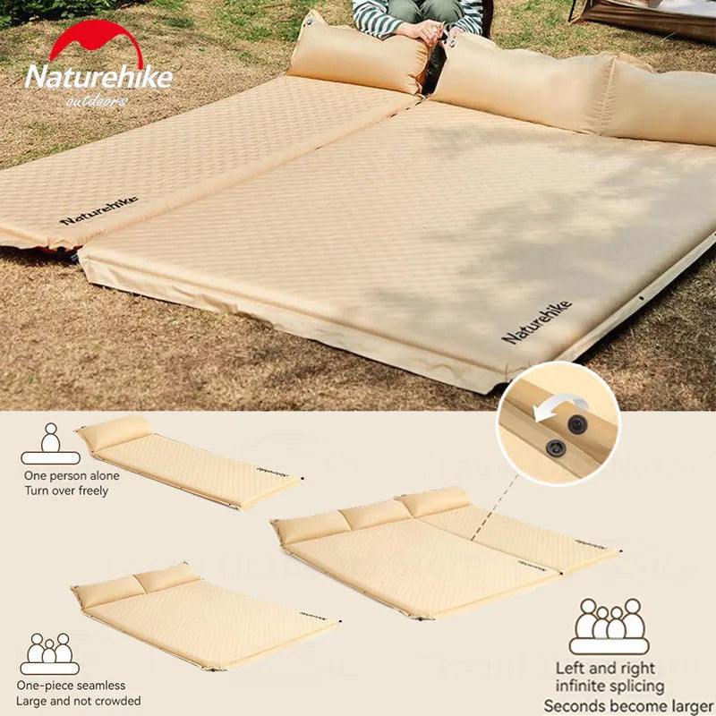 Naturehike Inflating Camping Mat Inflatable Sleeping Pad Air