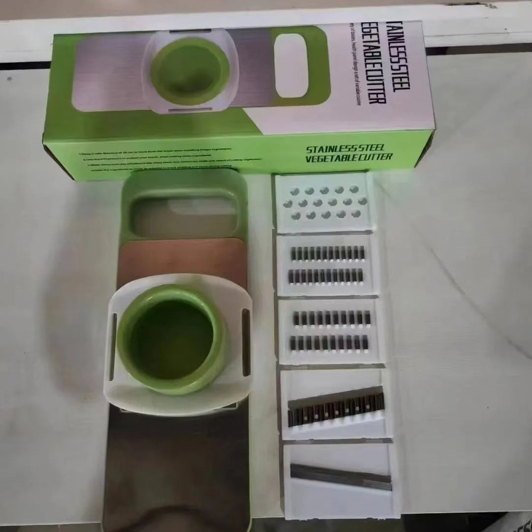 Essentials Multi-Functional Vegetable Cutter Shredder Stainless