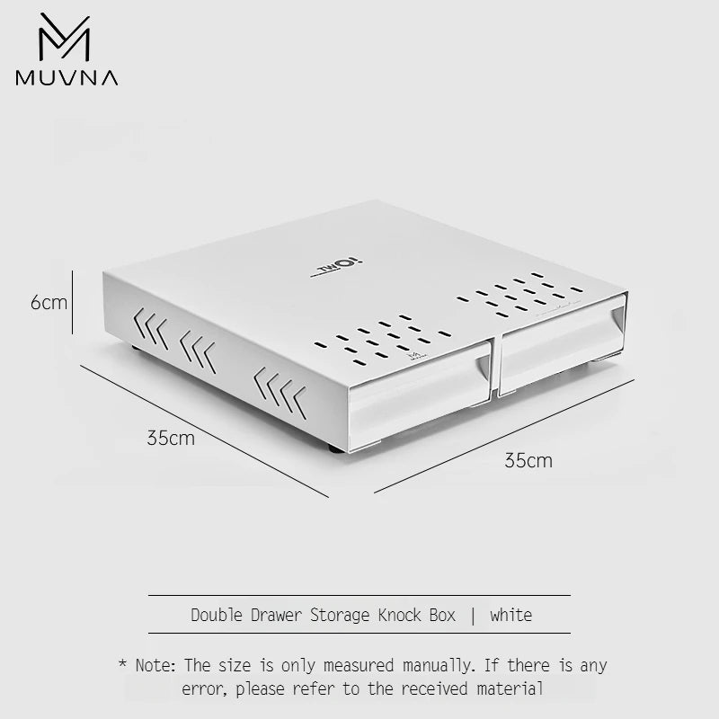 Muvna Espresso Bar Knock Box Coffee Organizer Box