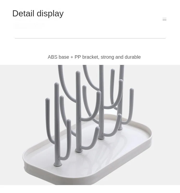 Baby Feeding Bottle Drain Rack Nipple Feeding Cup