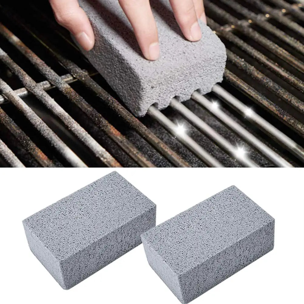 1pc Bbq Grill Cleaning Brush Brick Block Barbecue