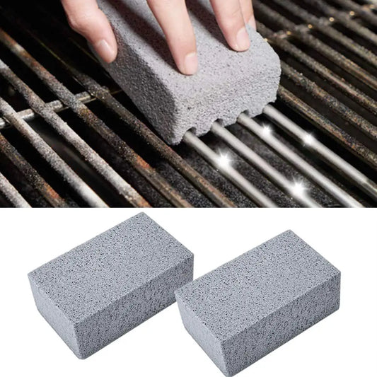 1pc Bbq Grill Cleaning Brush Brick Block Barbecue