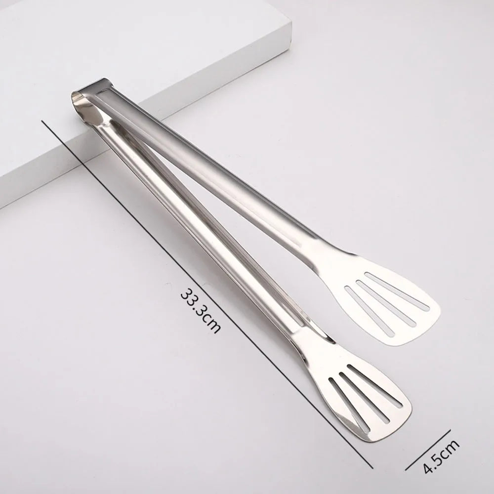 Stainless Steel Anti-Slip Food Clamp Utensils Buffet Cooking