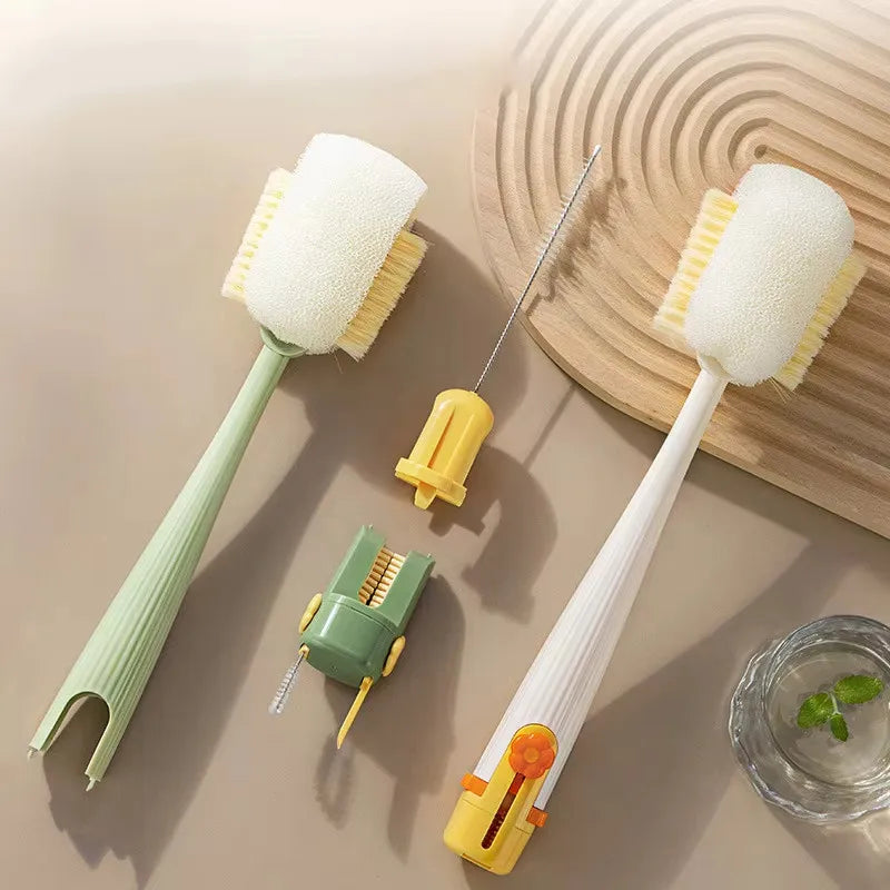 Sponge Brush 5-In-1cup Washing Use Cup Brush Water