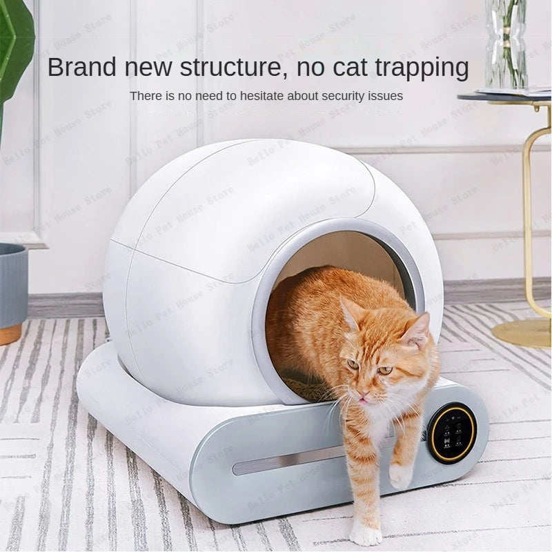 Pet Smart Litter Box Fully Automatic Cleaning Of