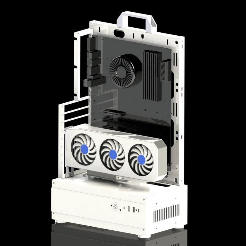 Open Frame Pc Case 240/360 Liquid & Air