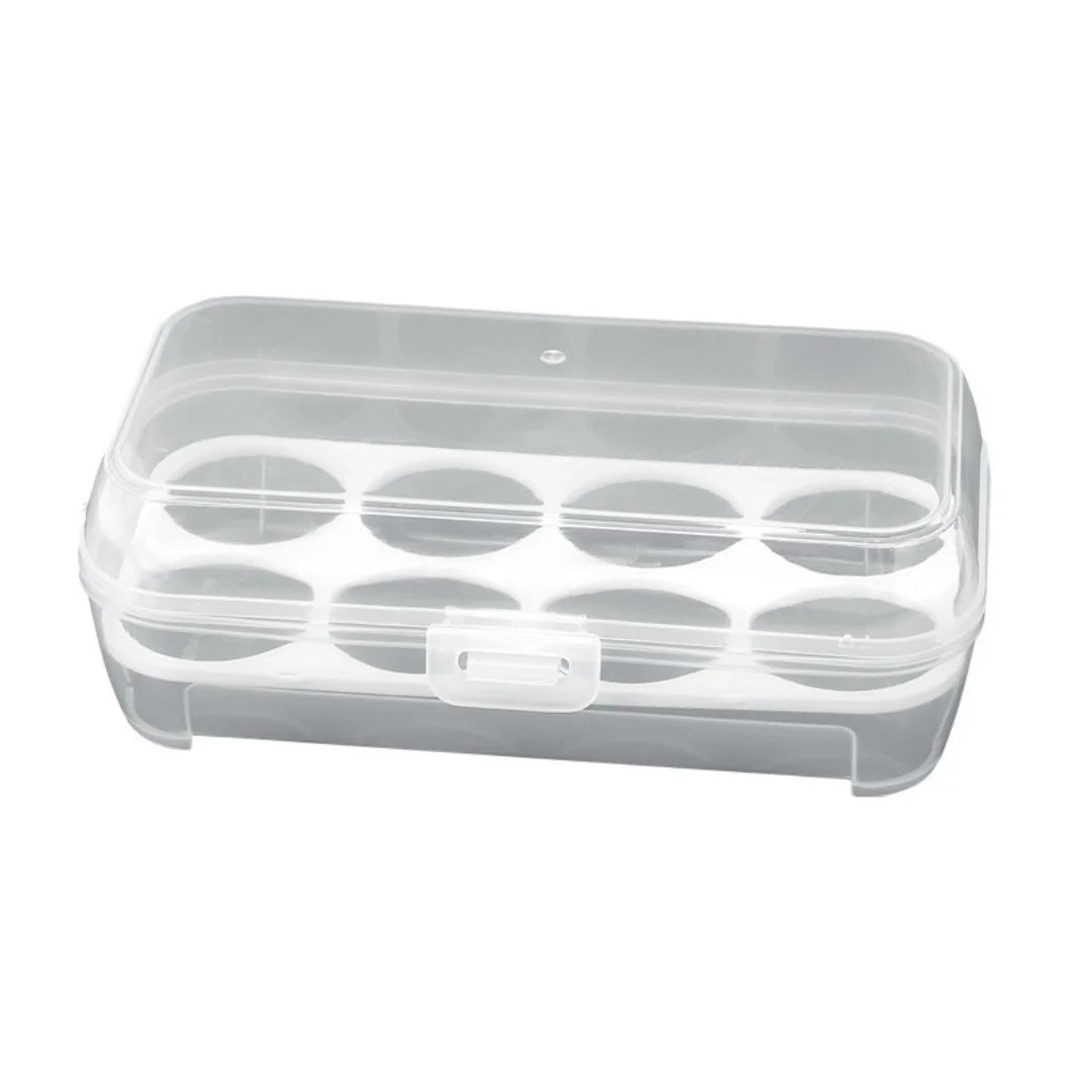 Egg Holder Outdoor Camping Egg Box Transparent Sealed