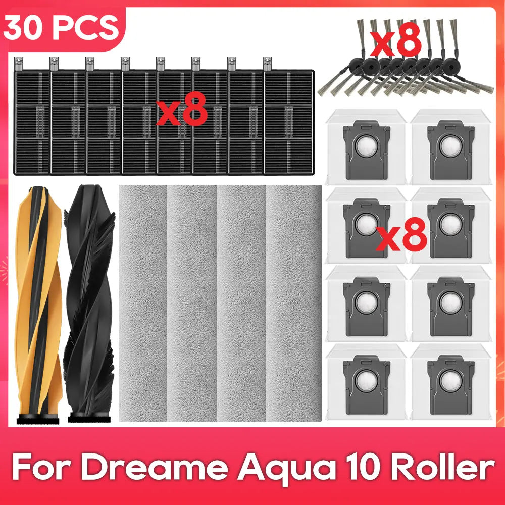 Fit Dreame Aqua 10 Ultra Roller Complete Aqua