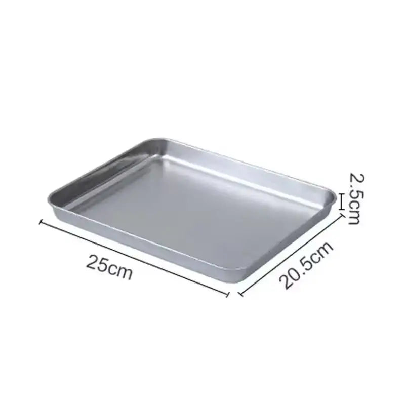 316 Stainless Steel Barbecue Tray Flat Chassis Multi